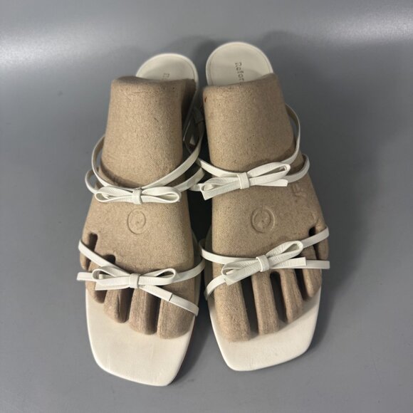 Reformation Elodie Block Heeled Sandals  Elodie Block Heeled Sandals, Size 8 - Picture 5 of 14